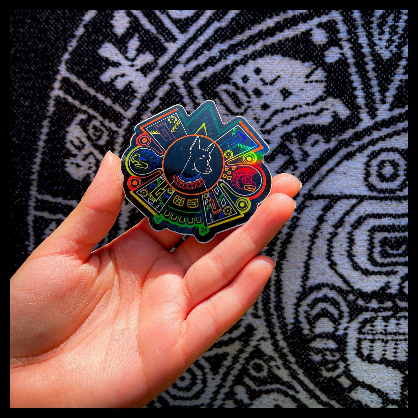 Multicolored OG Holographic Sticker