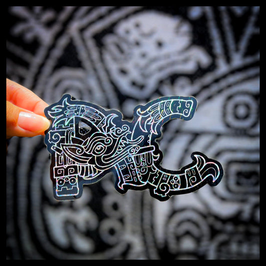 “AC” Holographic Sticker
